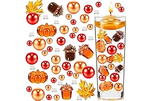 Fall Vase Filler with 6030 Pieces, Perfect for Centerpieces, Vases, and Floating Decorations