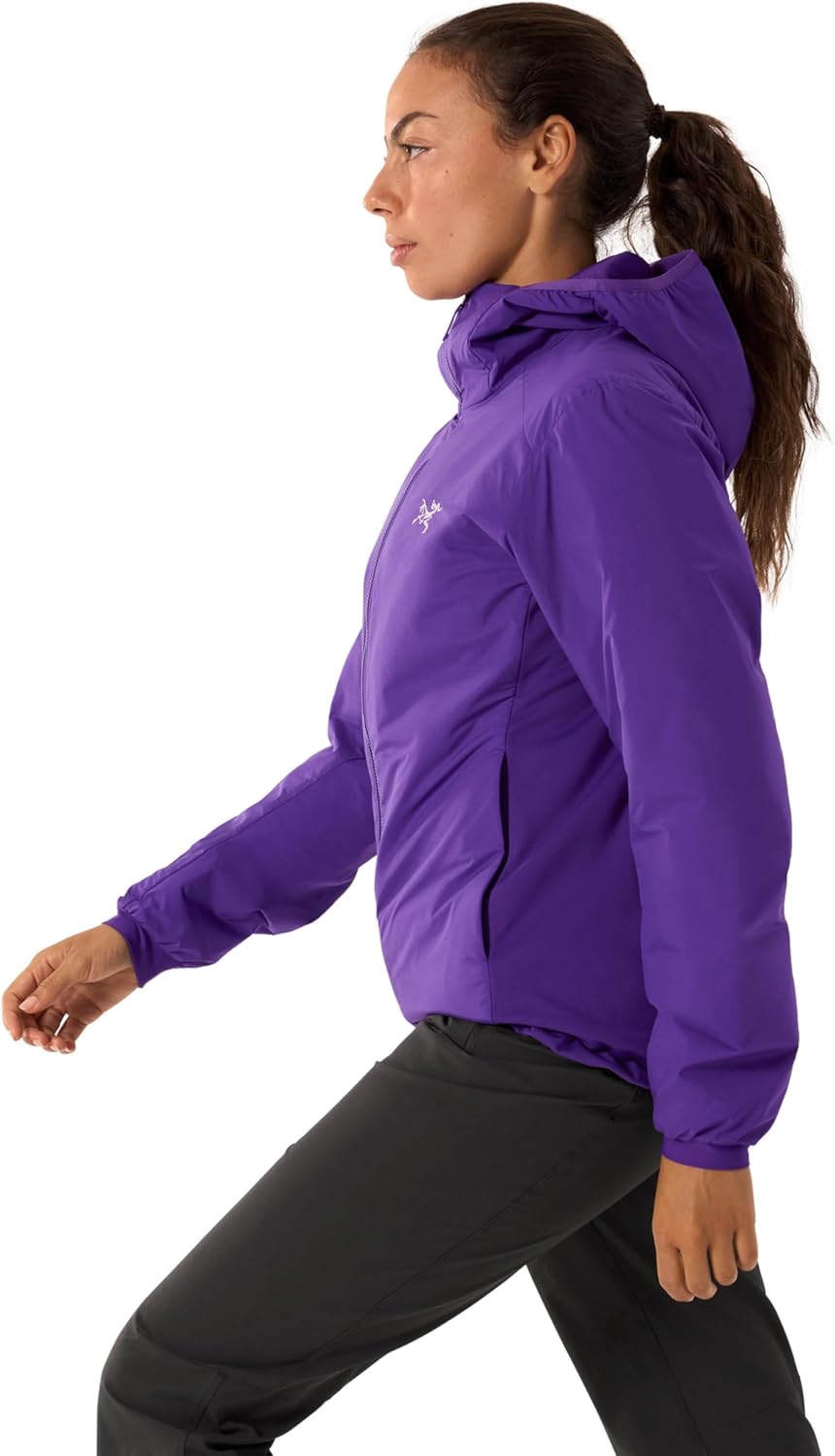 Arc'teryx Atom Hoody Women's - Redesign | Lightweight Insulated Jacket for Women with Hood | Moisture and Wind Resistance | Azalea, Medium - Image 2