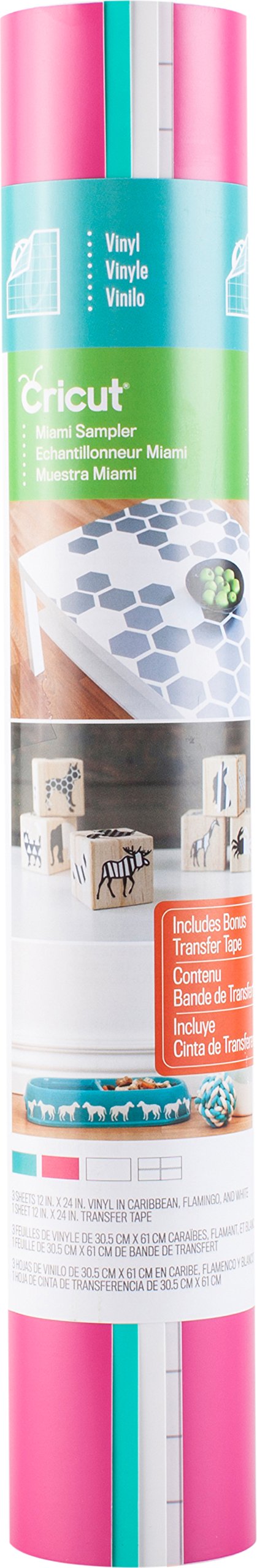 Cricut Set de 4 Vinyles multicolores en plastique 4.3x30.5x5 cm pour loisirs créatifs PC2003579