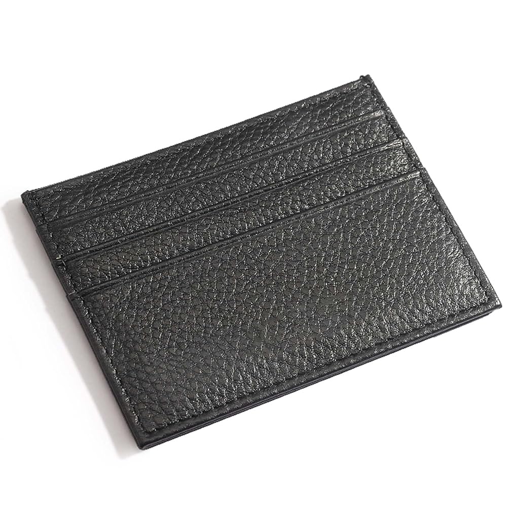 M-Plateau Super Slim Genuine Leather Credit Card Wallet