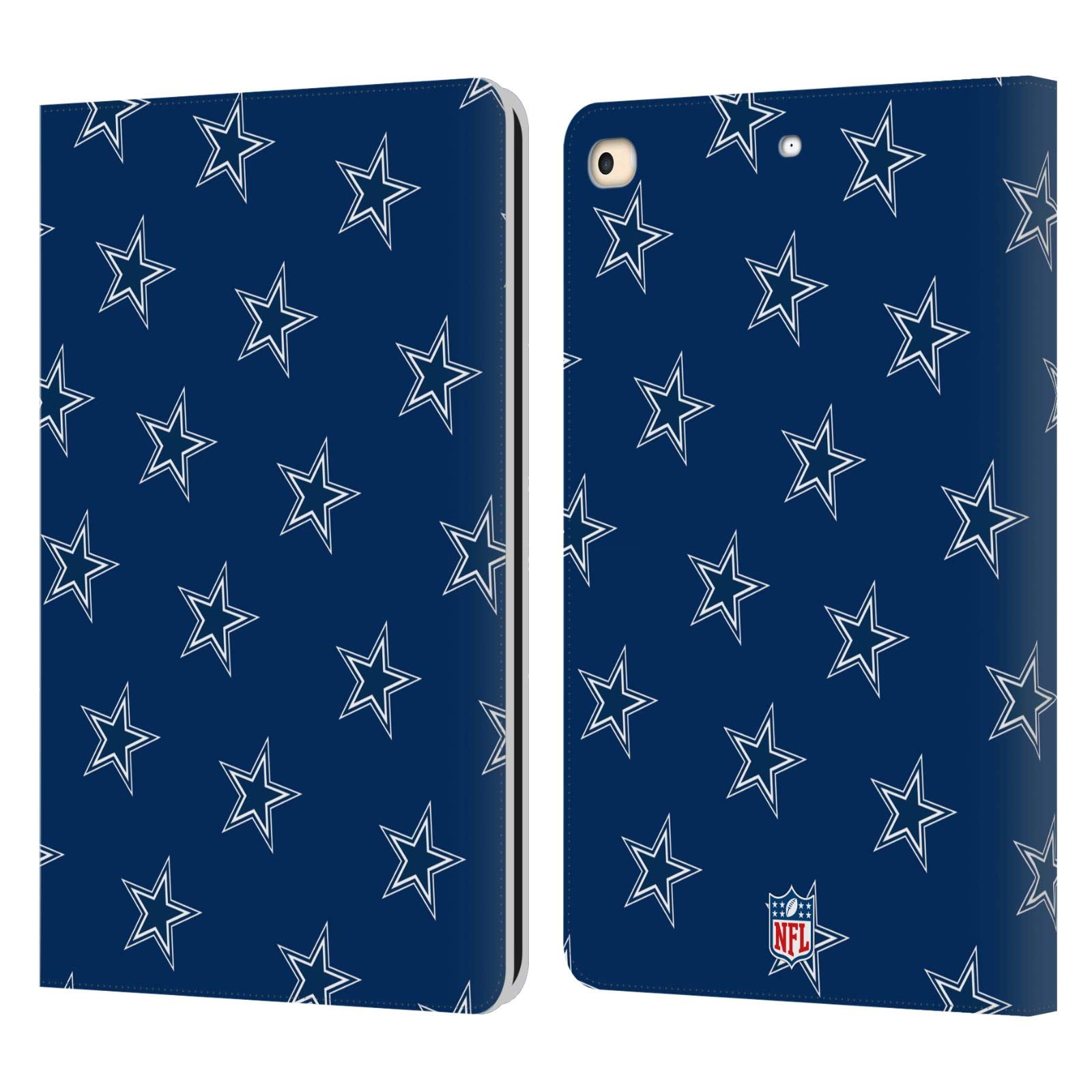 Carcasa de cuero elegante para iPad 9.7 2017/2018 con acabado premium de los Dallas Cowboys. 7