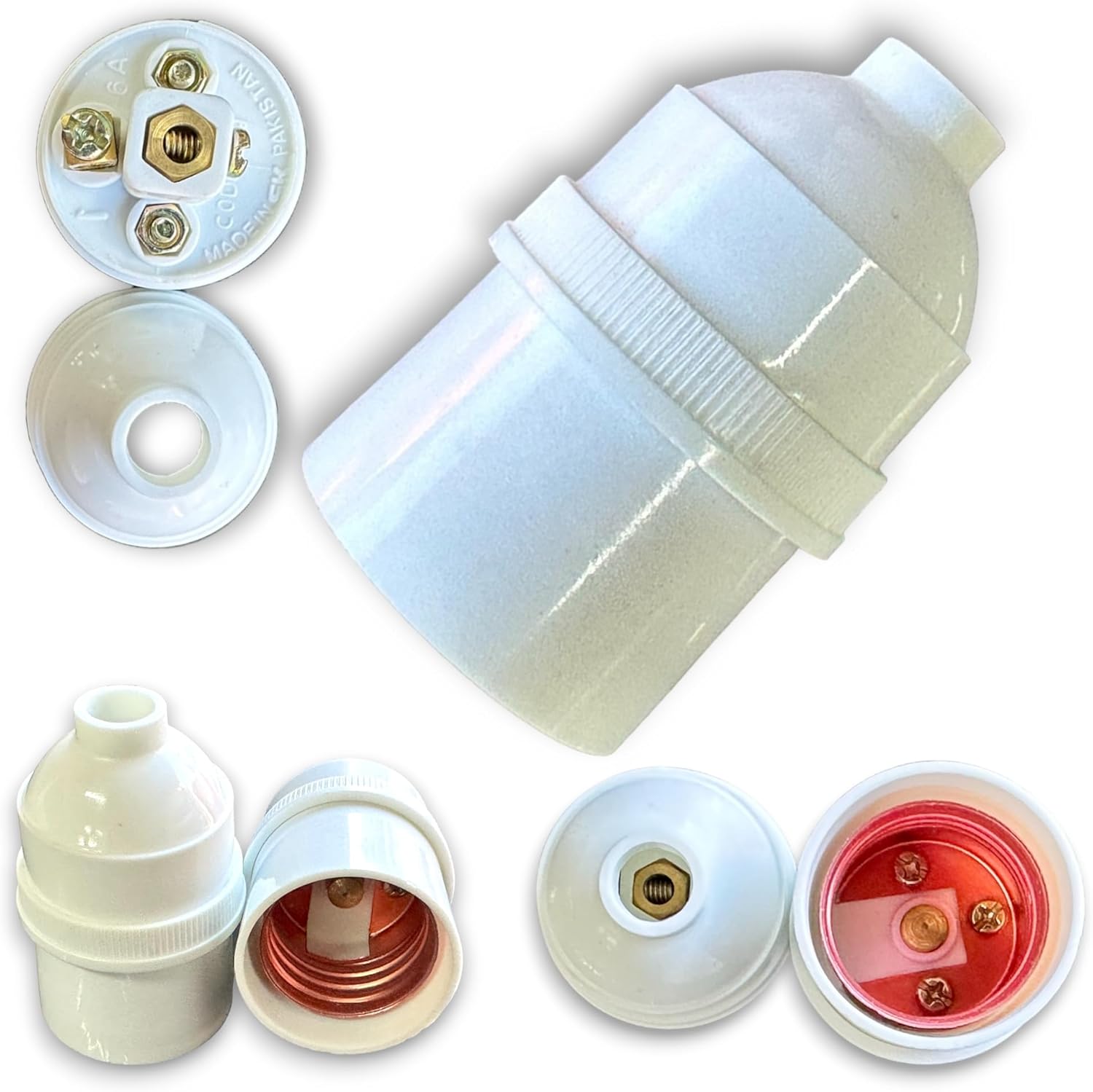 OSEAACCESSORIES ES E27 EDISON SCREW CAP SOCKET PENDANT CEILING LIGHT