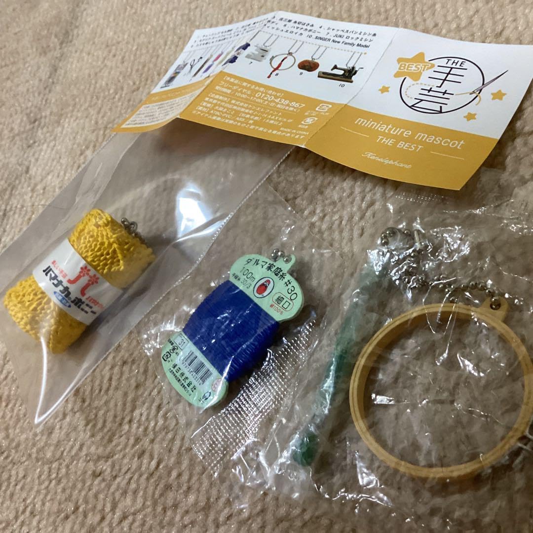 Amazon.co.jp: THE 手芸 ミニチュアマスコット ケンエレファント