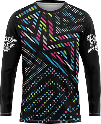 Jersey De Ciclismo Para Hombre - Manga Corta, Cremallera Completa, Ajuste Slim, Varios Colores