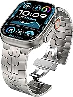 Vista 50 de WINGLE Correas de titanio para Apple Watch Band Ultra 3/2/1 Band Ultra de 1.929 in Series 11 10 1.811 in 1.772 in 1.732 in 1.654 in SE 3/2/1 Series