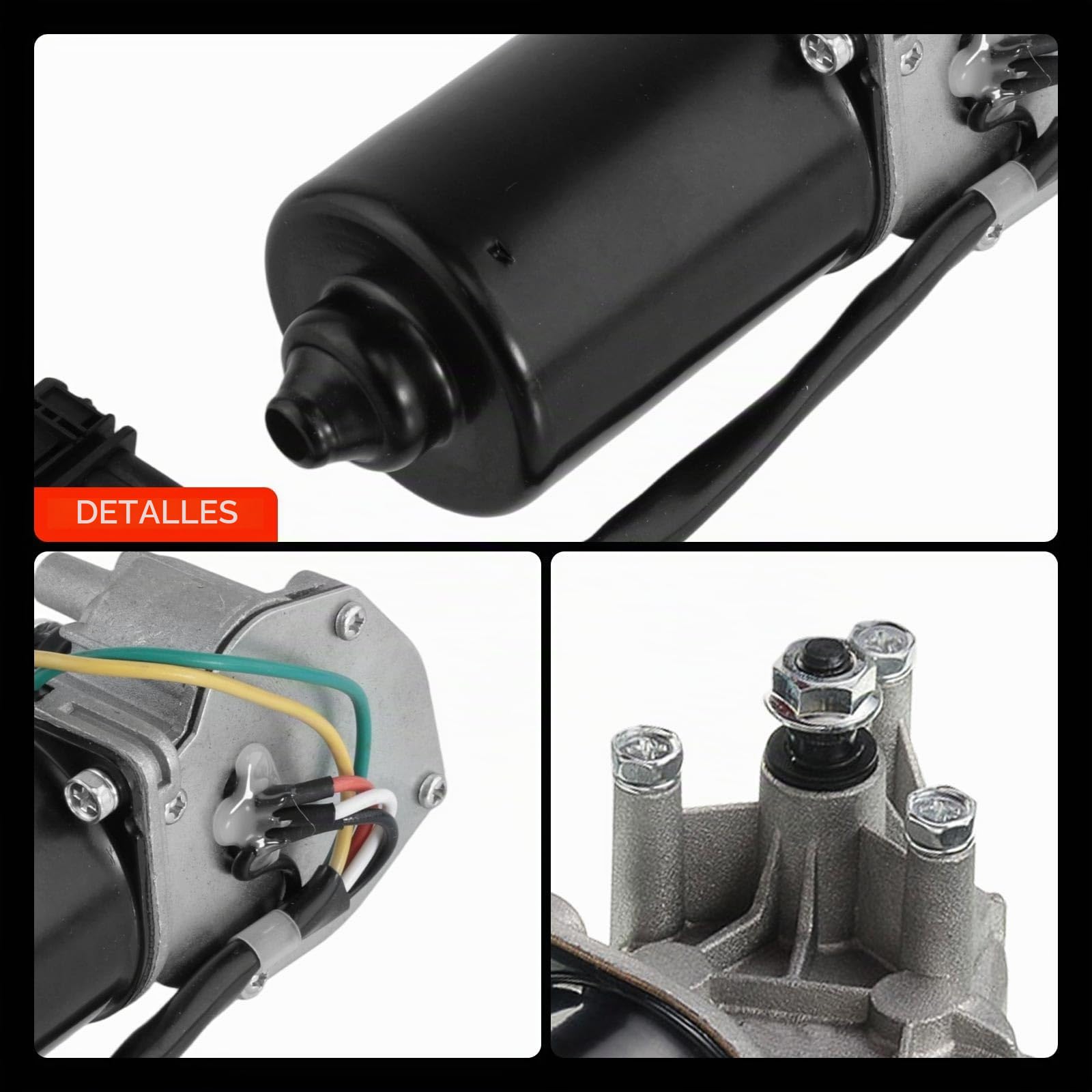 Frankberg Motor del limpiapardelisas Compatible con 306 cabrio 7D N3 N5 306 Break 7E N3 N5 306 Compacto 7A 7C N3 N5 306 7B N3 N5 Replace# 53545802
