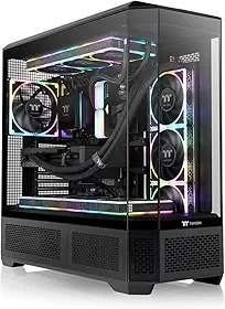 Gabinete Gamer Thermaltake View 600 TG, 4x Painéis de Vidro, Full-Tower, Sem Fans, Preto