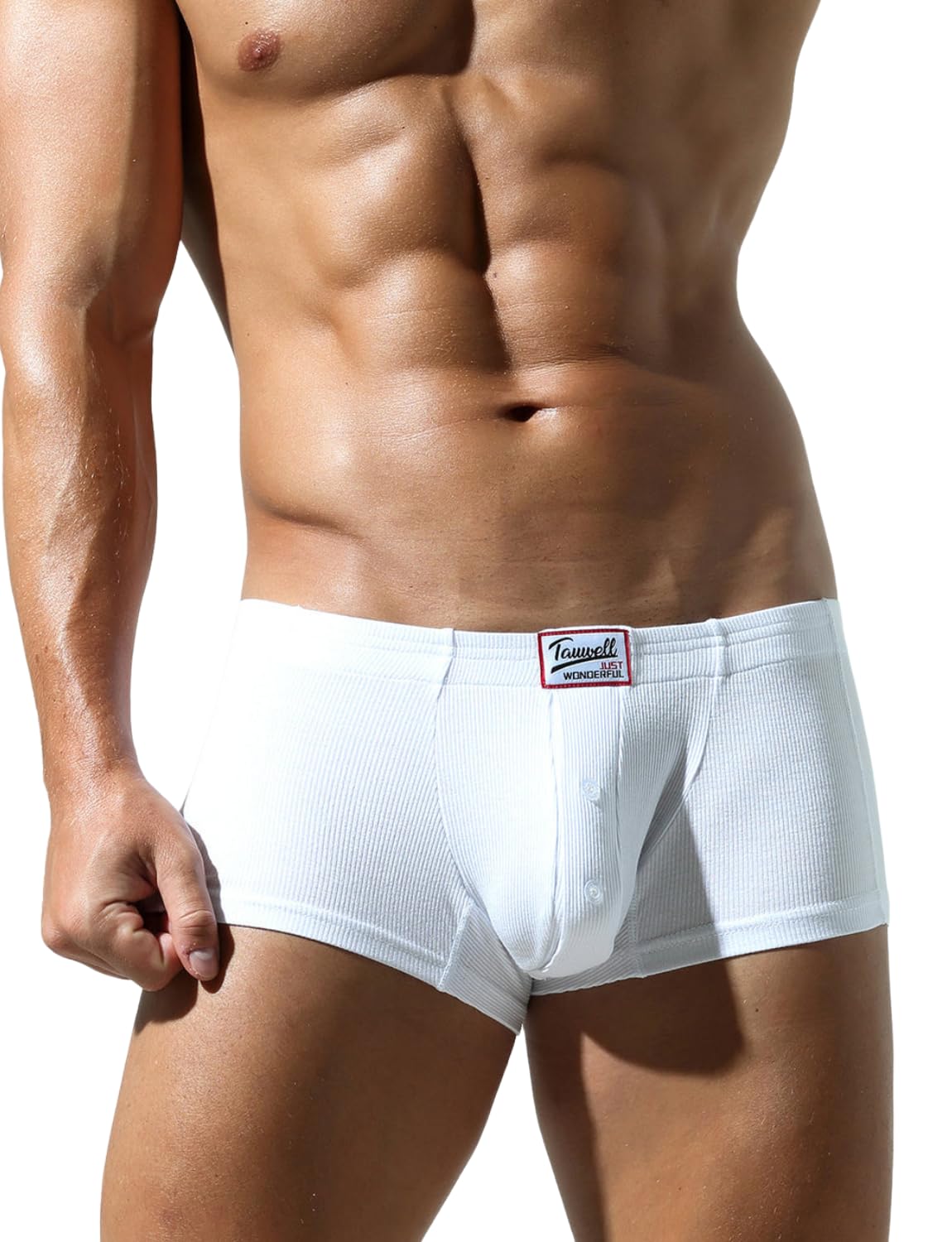 Calzoncillos tipo bóxer sexy para hombre de alta calidad, de viscosa suave, eróticos