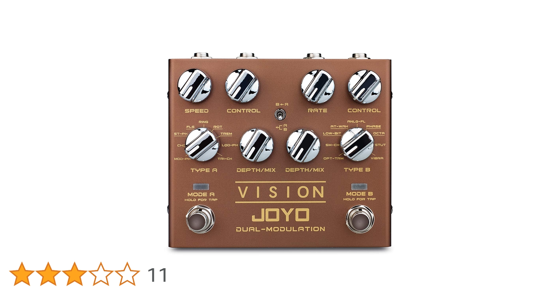 Amazon | 【国内正規品】JOYO ジョーヨー エフェクター VISION R-09