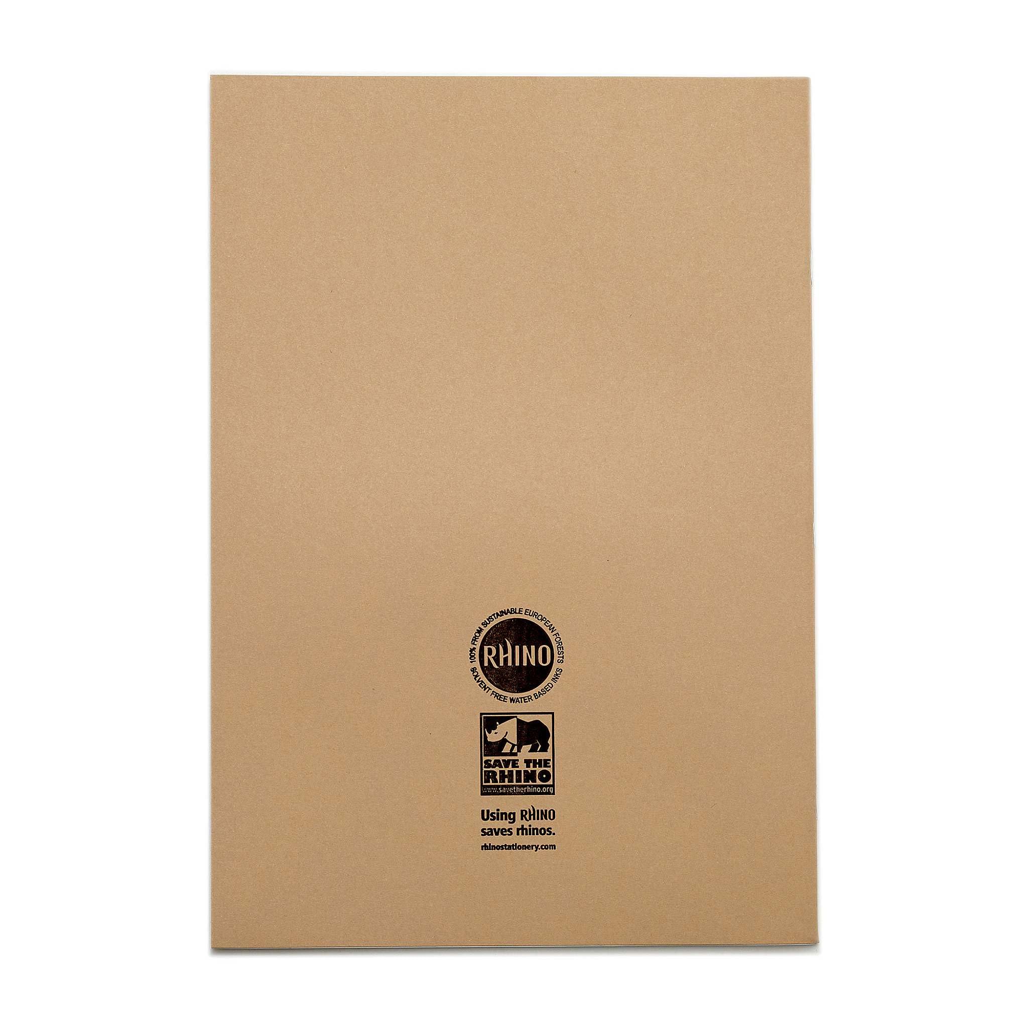 Rhino B Übungsbuch, A4, 64 Seiten Buch – Buff (10 Stück)