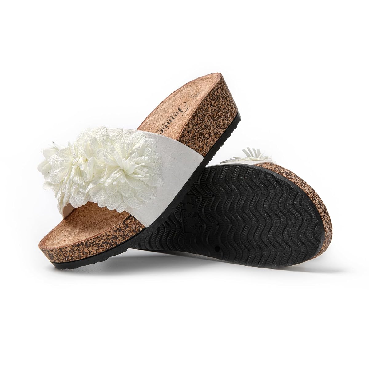 JOMIX Letnie kapcie damskie, eleganckie, wygodne, morze, basen