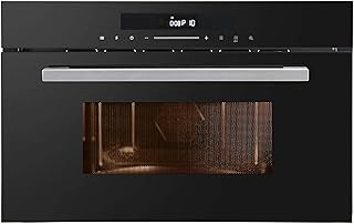 Faber 34L Built-In Black Finish Microwave Oven with Touch Control | Auto Cook Menus & Auto Power Off Protection | Grill, Convection, Defrost & Combination Cooking | 1 Yr Warranty | FBIMWO 34 CGS BK