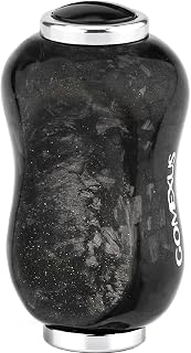 GOMEXUS F22 锻造碳纤维材质手柄旋钮 轻量 适用于轻型游戏 Daiwa (Daiwa) 类型 S 兼容 Shimano (Shimano) 类型 A 全黑色