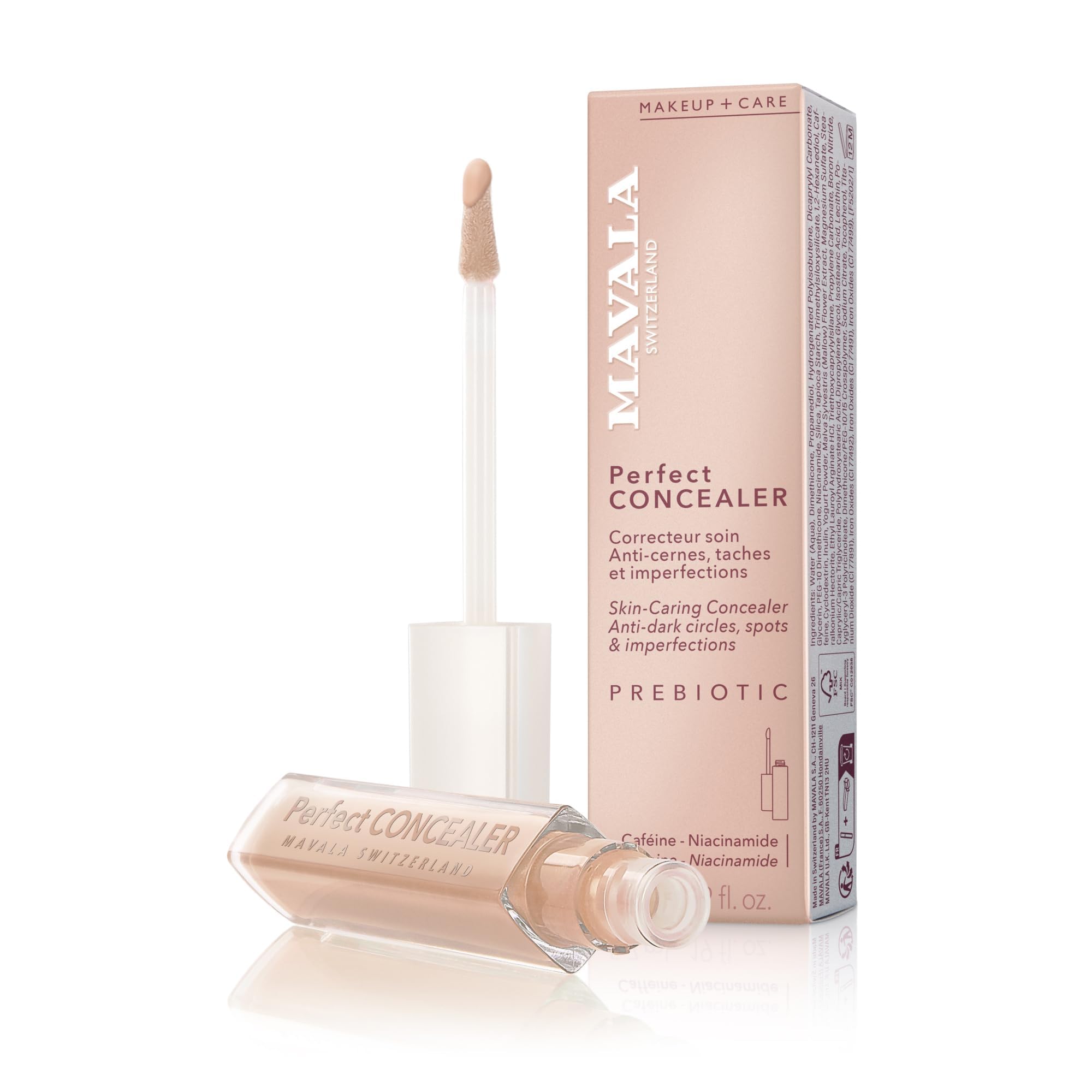 MAVALA | Concealer against dark circles, spots and imperfections - light, 5.7 ml, without perfume, pigment of natural origin