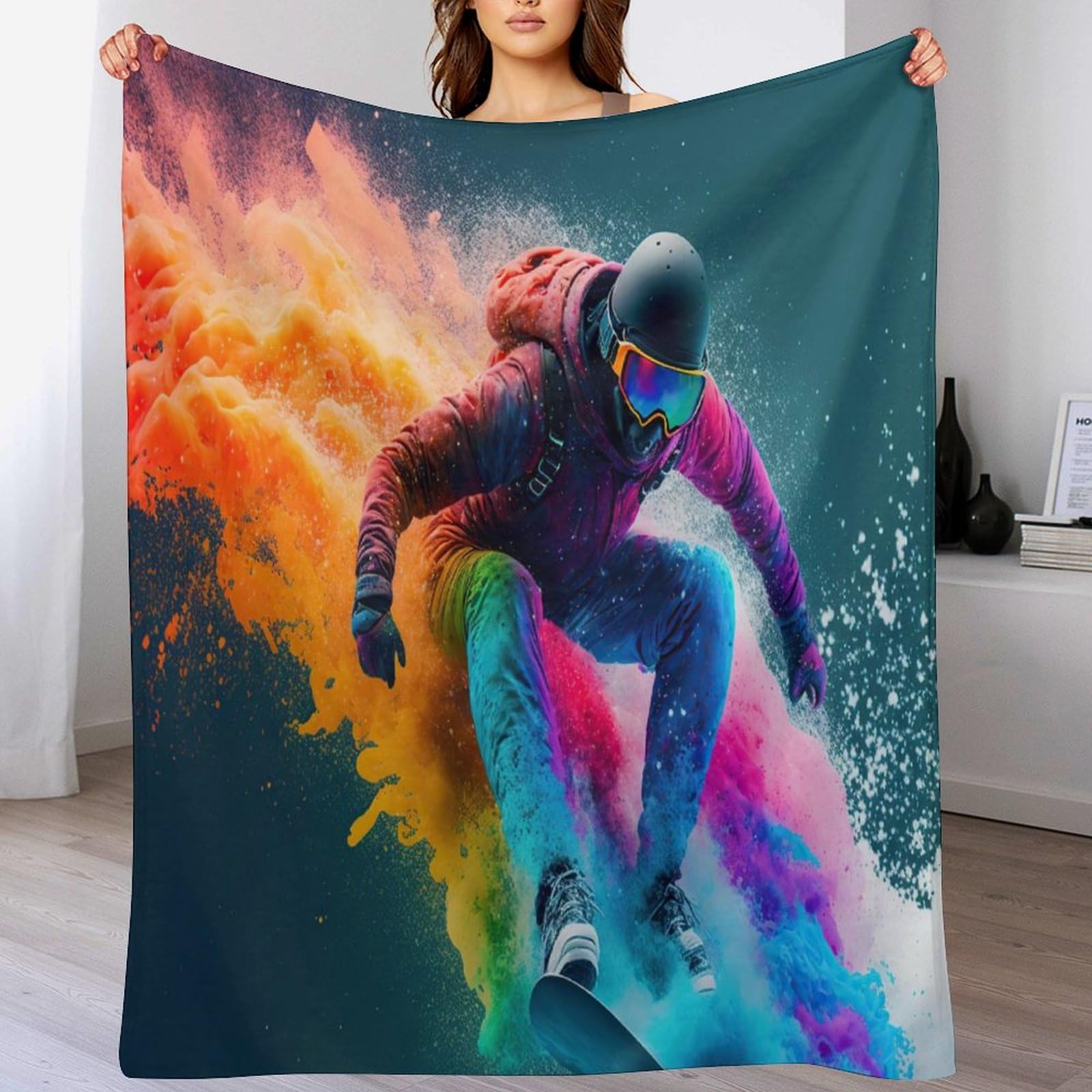 Couverture polaire flannel anti-bouloches résolvant le problème des plaids rêches