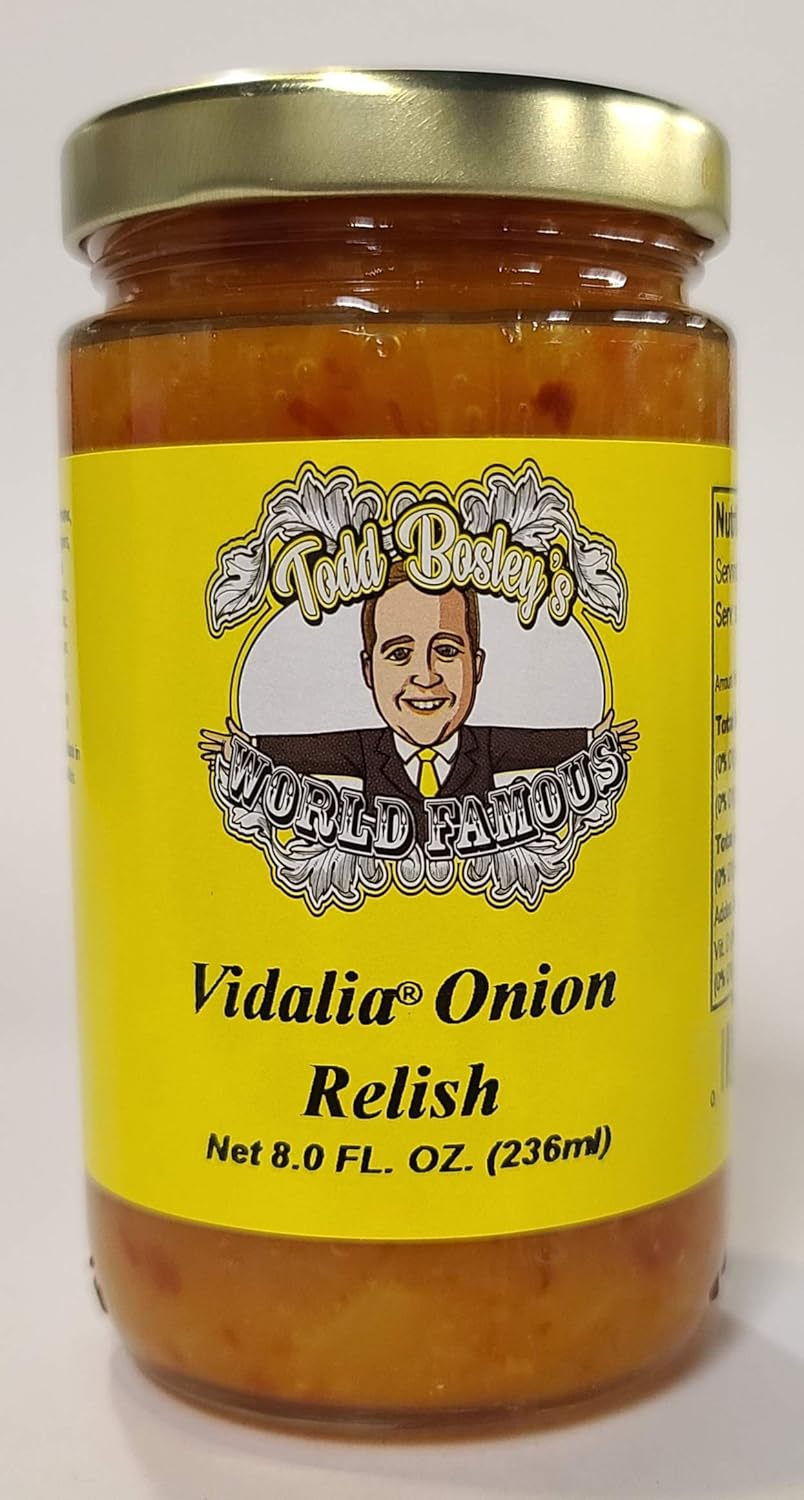 Todd Bosley's World Famous Vidalia Onion Relish (2 Pack)