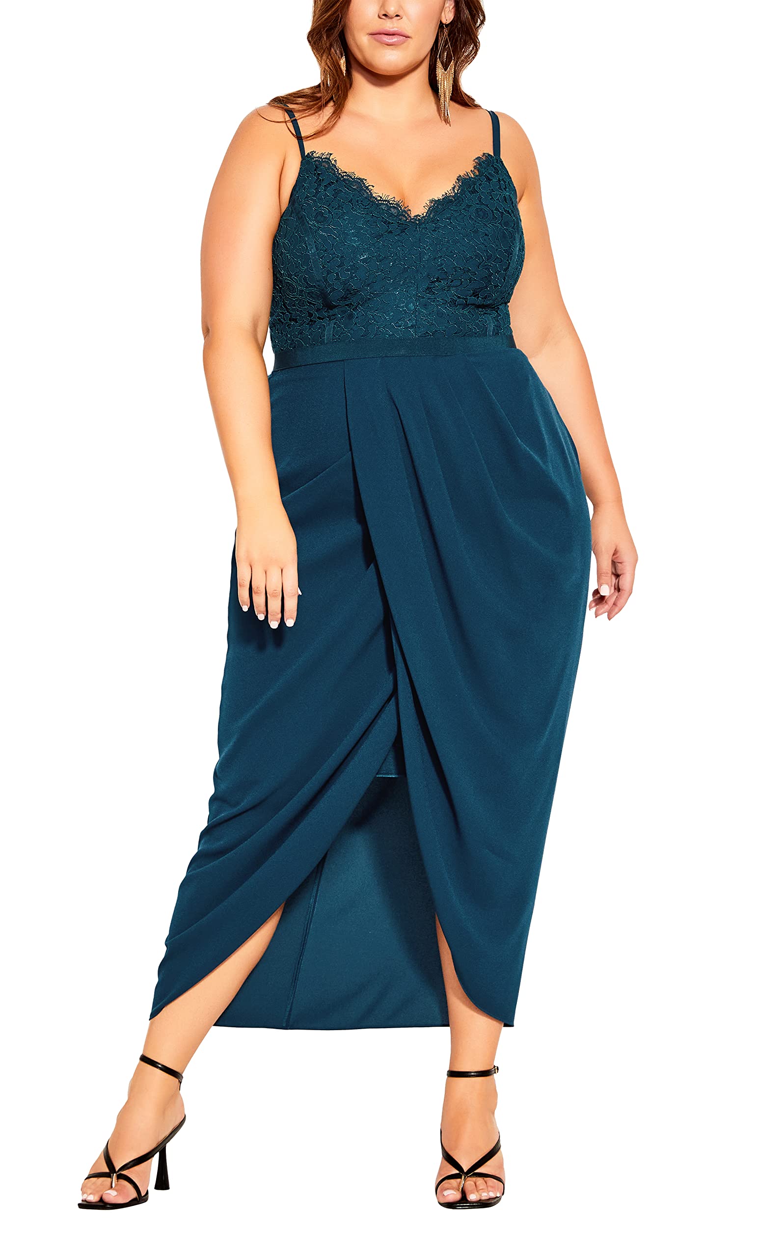 City ChicWomen's Dress Lace Touch Ff