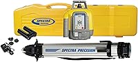 Vista 11 de Spectra Precision LL300N-2 Kit láser giratorio autonivelante con trípode, GR152 Professional - Caja del sistema - Varilla de grado (pulgadas)