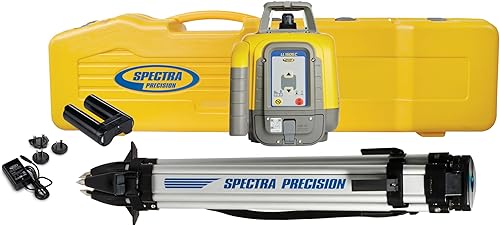 Miniatura 11 de Spectra Precision LL300N Láser rotativo autonivelante con HL450 Profesional - Receptor, Estuche pequeño — Rendimiento robusto en el sitio de trabajo