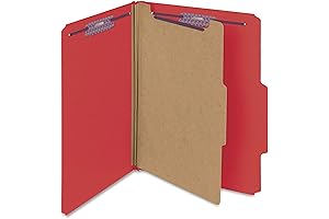 Smead Pressboard Classification File Folder for Superior Organization