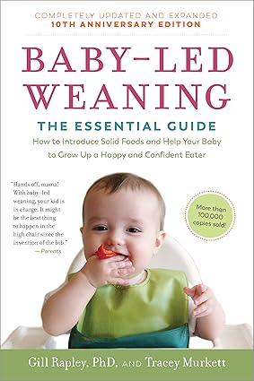 Baby-Led Weaning book by Gill Rapley and Tracey Murkett cover
