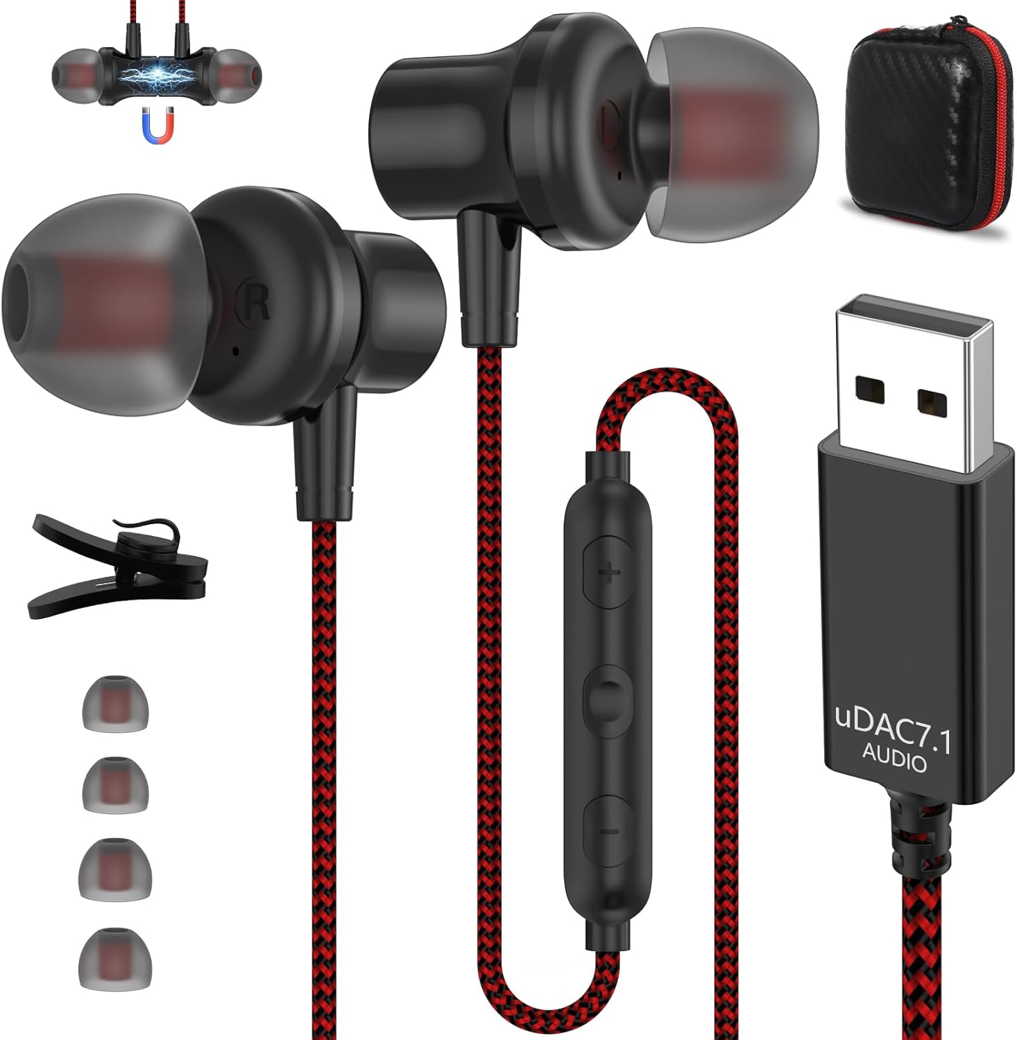 ASKUBSKU USB Headset with Microphone for Laptop, USB Jamaica Ubuy