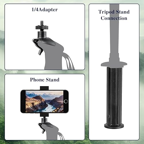 Miniatura 2 de Bastones de senderismo, bastones de senderismo telescópicos ultraligeros, bastones portátiles con altura ajustable para hombres y mujeres