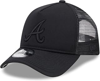 New Era 9Forty Snapback Trucker Cap - Atlanta Braves black