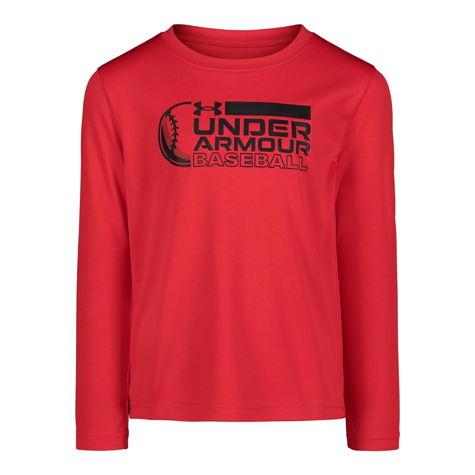 Under Armour Boys' Long Sleeve Logo Graphic T-Shirt, Lightweight &amp; Breathable, Relaxed Fit