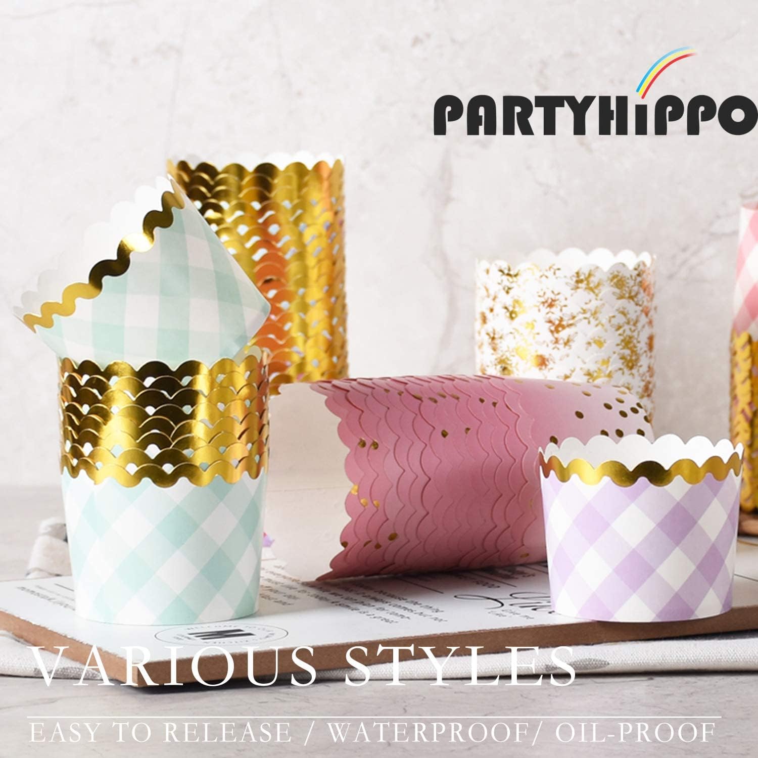 PARTYHIPPO BAK-25 (Purple plaid)
