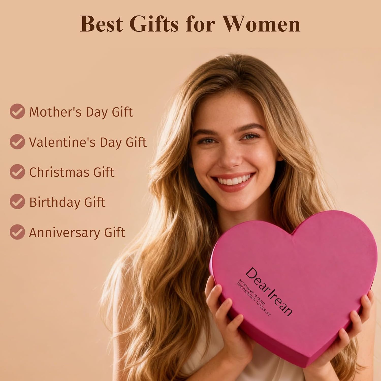 Dear Irean Shampoo and Conditioner Set, Anti Dandruff Oil Control Repair Shampoo and Conditioner, Sulfate Free with Argan Oil for Women, Hair Gloss Treatment for Oily, Dry, Damaged, Curly Hair 30.4 Oz