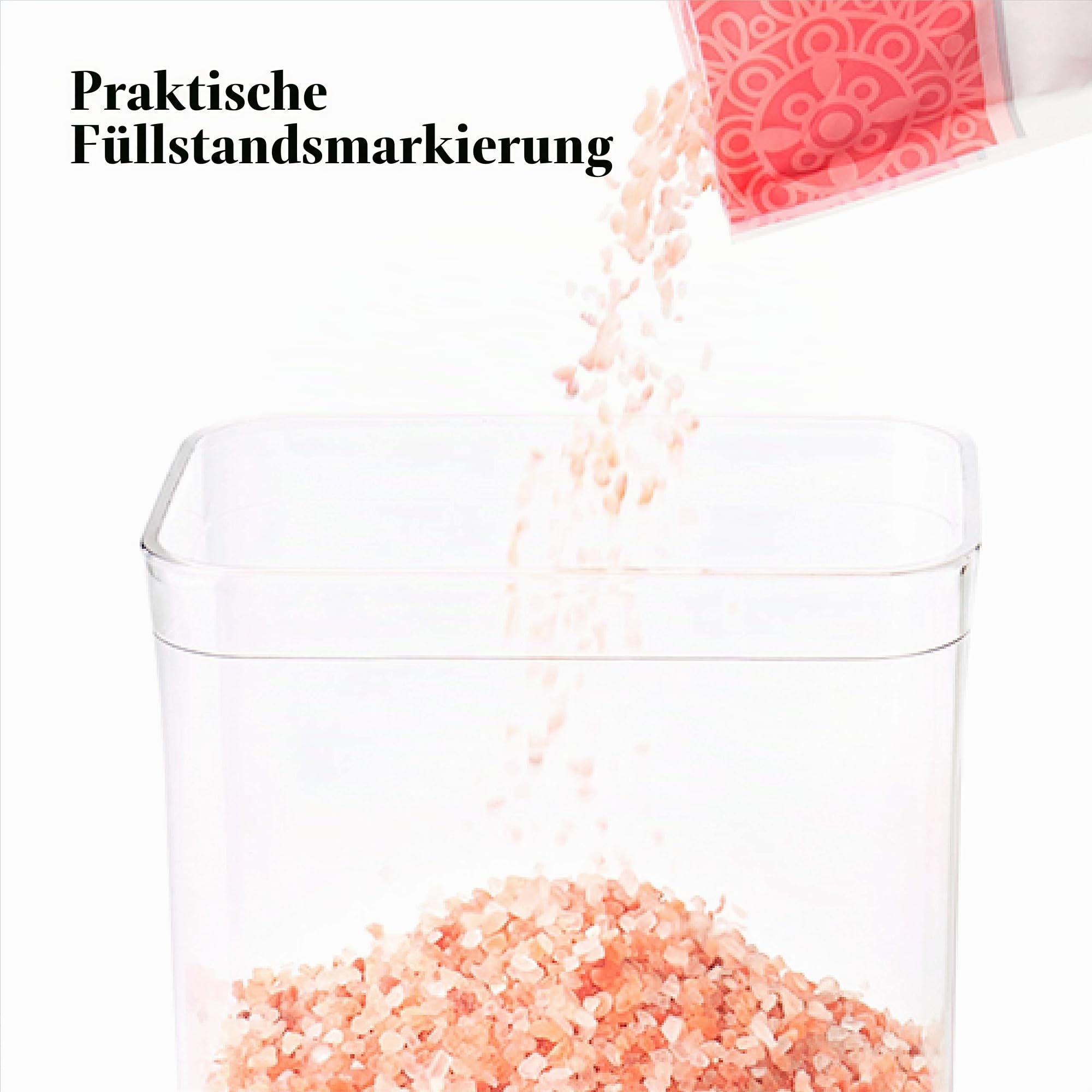 OXO 11236000 Good Grips Behälter-Set, teilig 10 Stück Pop, Kunststoff, weiß