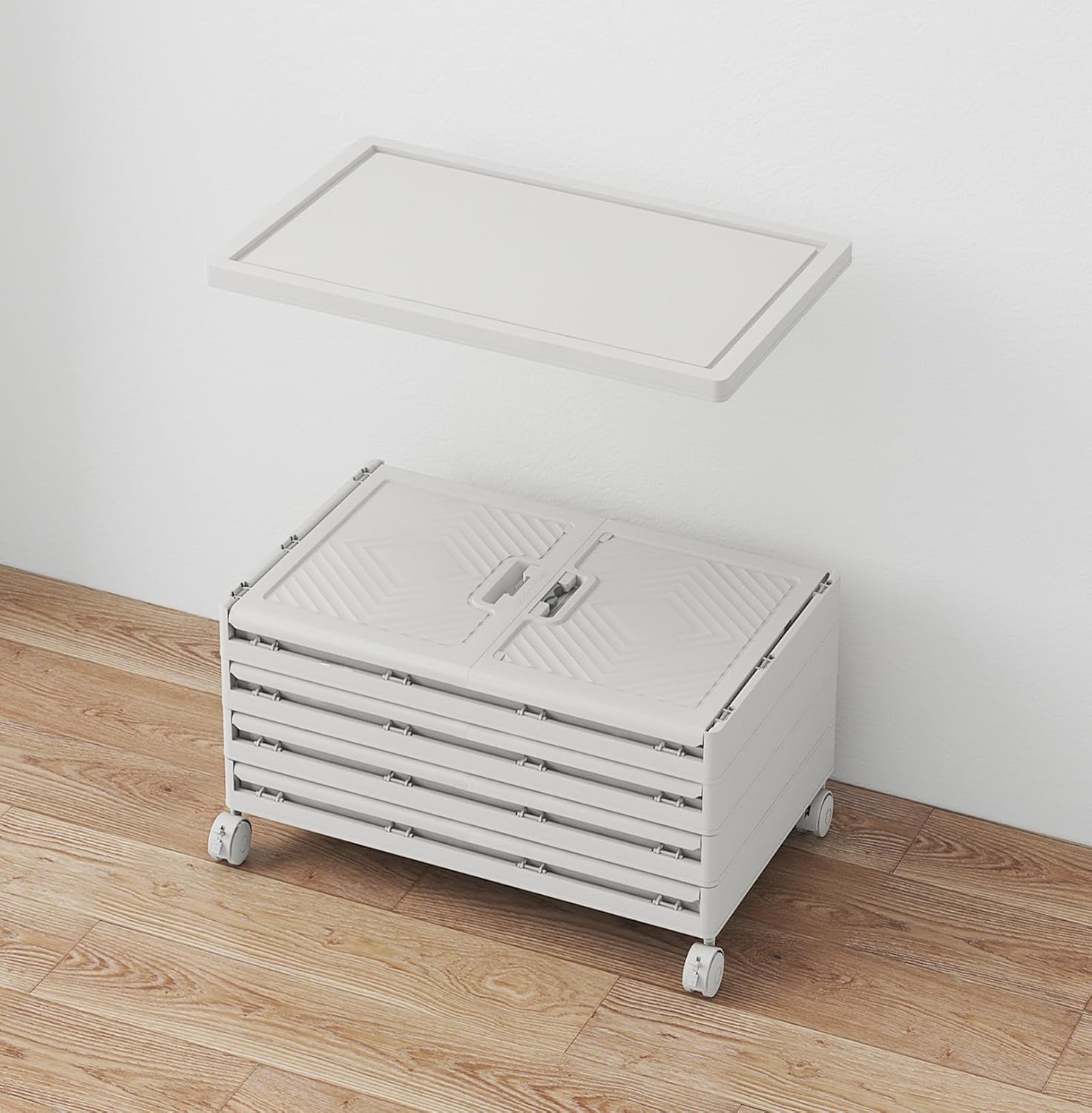 Additional Extra Large Lids for UAMFURI 160/165QT storage bins,2-pcs Lids only（29.5''W*19.7''D） (Black-2pcs, 160QT/168QT)