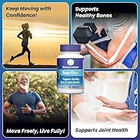 Vista 3 de BoneVite+, suplemento para la salud ósea y articular, 90 tabletas