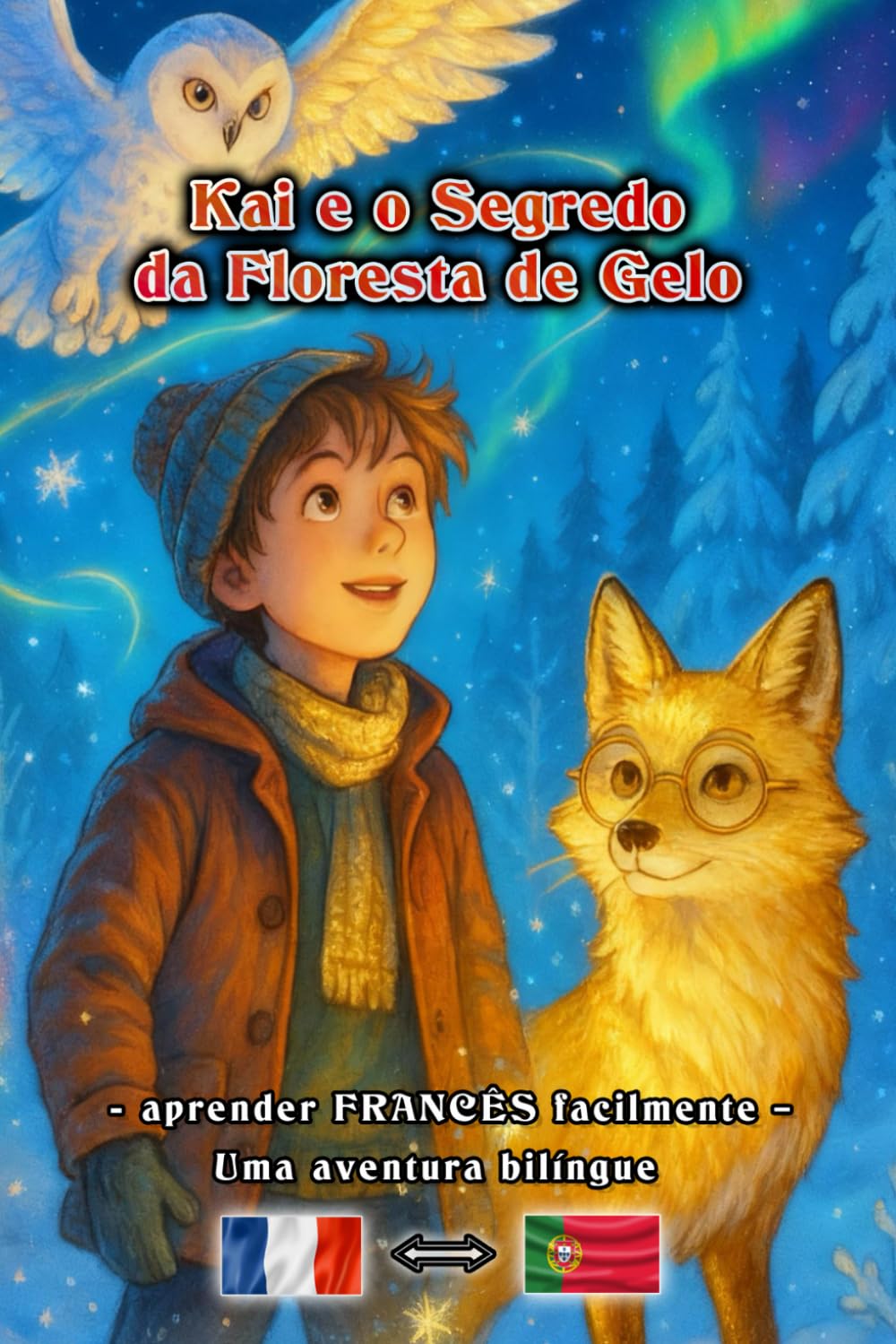 Kai e o segredo da Floresta de Gelo - Livro de aventura | aprender FRANCÊS facilmente | Uma aventura bilíngue para jovens e adultos | Francês - Português