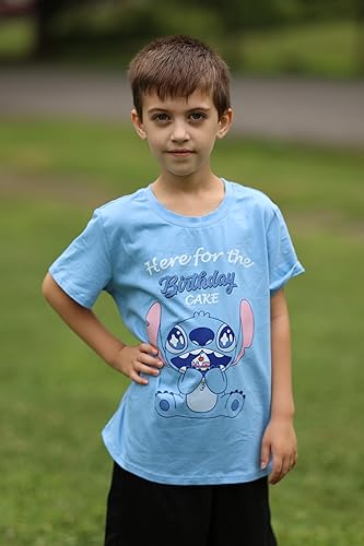 Miniatura 6 de Disney Marvel Minnie Mickey Frozen Stitch - Camiseta de manga corta para niños y niñas pequeñas, 2-9 años