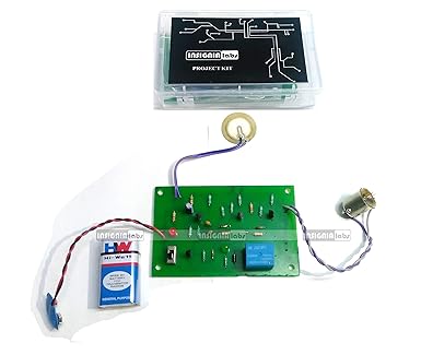 INSIGNIA LABS - PIEZO VIBRATION TOUCH SENSOR BASED LIGHT/BULB CONTROL KIT PROJECT - SCHOOL COLLEGE ELECTRONIC PROJECT