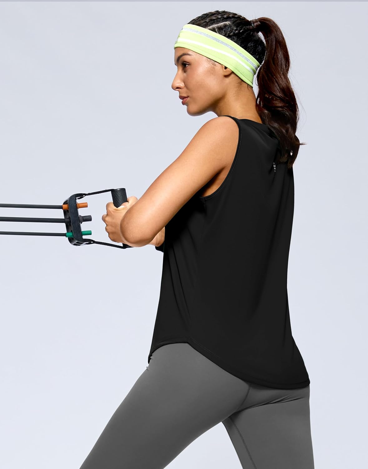 G Gradual Women's Workout Tank Tops Lightweight Sleeveless High Neck Athletic Shirts for Running Gym Tennis Pickleball - Image 3