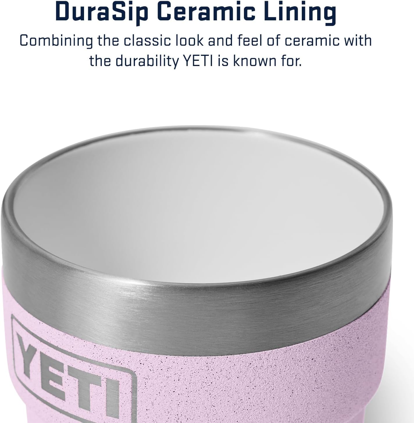 YETI Rambler 4 oz Stackable Cup, Stainless Steel, Vacuum Insulated Espresso/Coffee Cup, 2 Pack