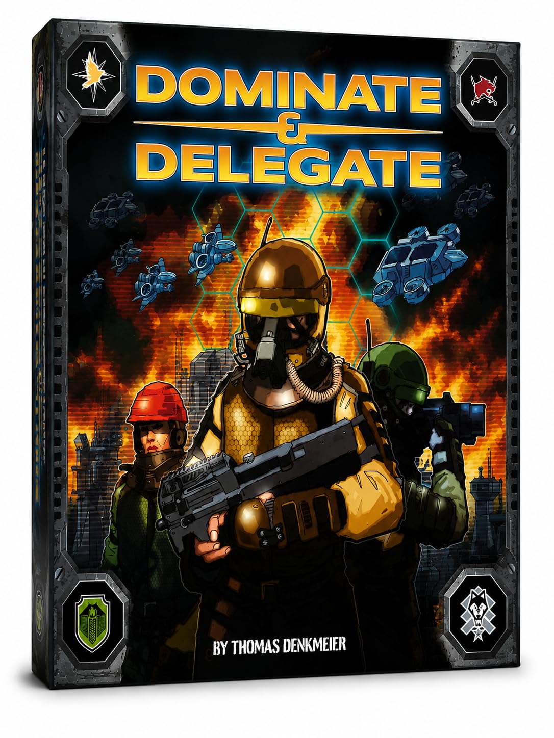 Dominate & Delegate - gra planszowa inspirowana Command&Conquer (wydanie angielskie)