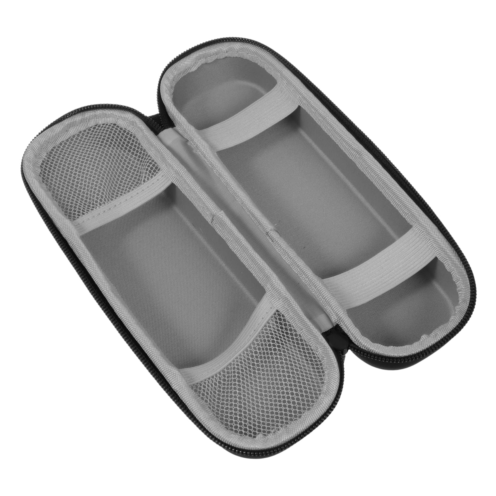 CALLARON 5 Pezzi Portaspazzolino Portatile Porta Di Spazzolino Da Denti Titolare Supporto Magnetico Parete Porta Spazzolino Custodia Porta Spazzolino Da Viaggio Eva Black