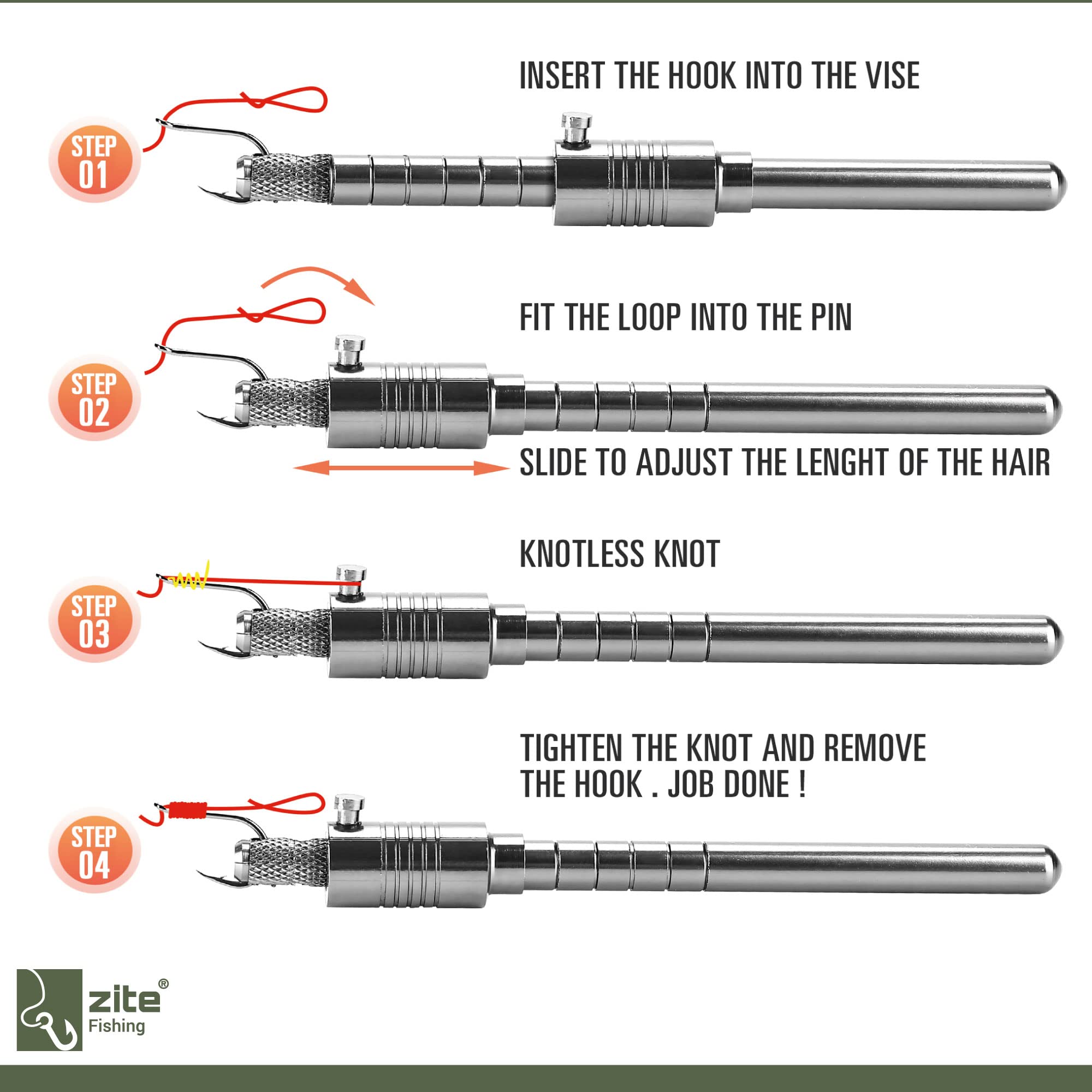 Terminale Montato Carp Fishing SN HOOK 900 BLOW BACK RIG CAPERLAN - Foto 6