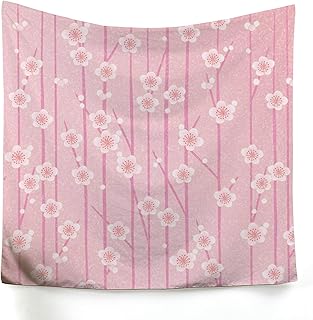 KnSam Tapiz de pared de poliéster, 200 x 150 cm, color rosa