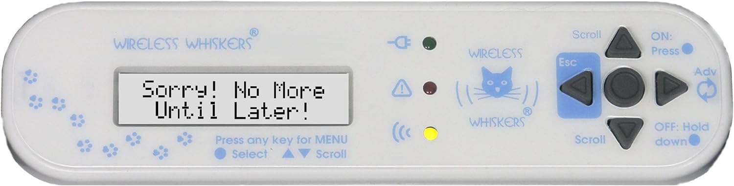 Wireless Whiskers® AI (Artificial Intelligence), RFID, Access Control and Multi-Pet Feeder.