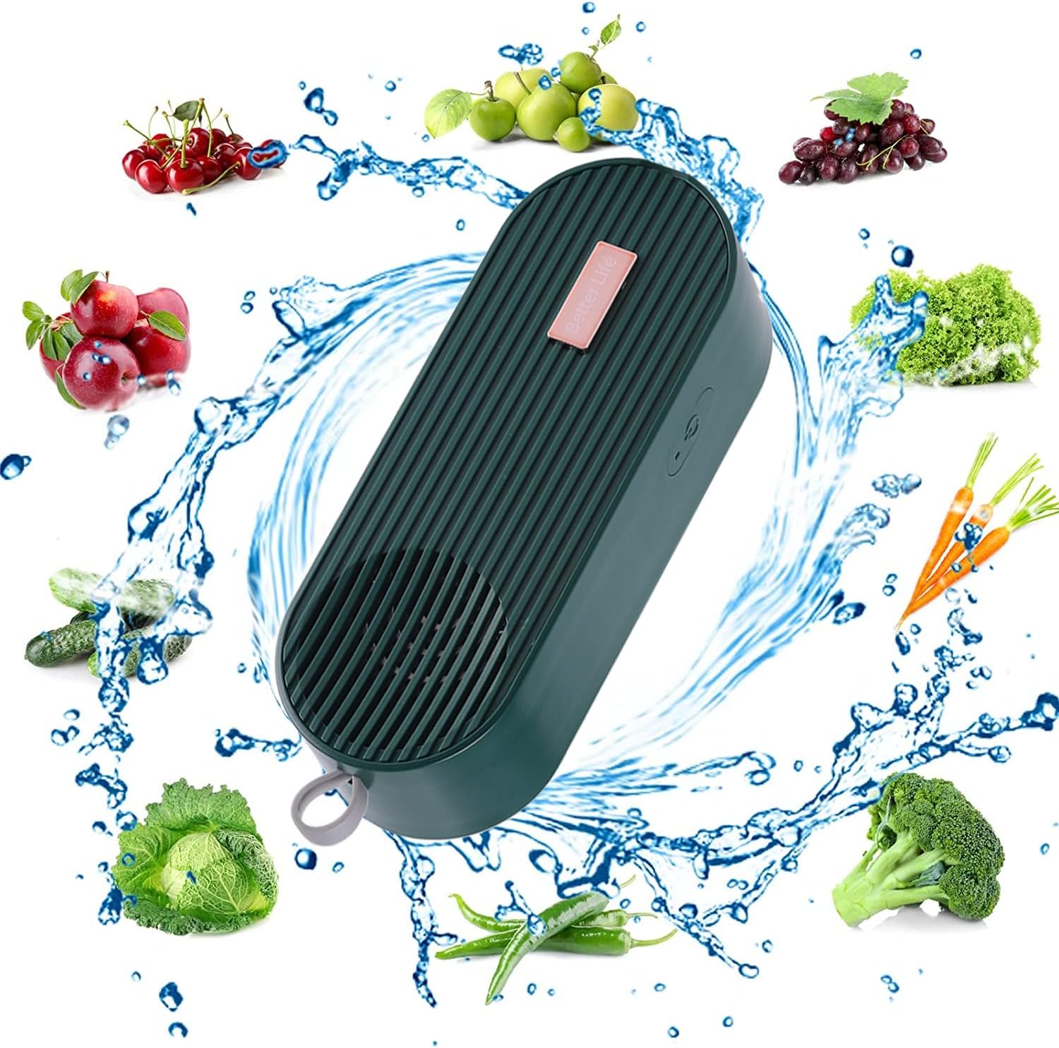 Fruit and Vegetable Washing Machine, Cleaning Machine for