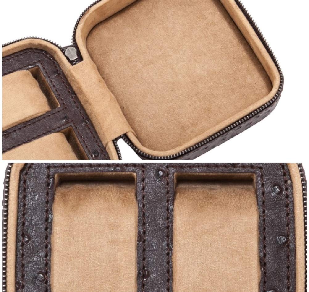 Klasyczne pudełko na biżuterię w stylu retro z 2 przegródkami, skórzane etui na zegarki z mechanicznym organizatorem, stojak na zegarki, etui do przechowywania dla kobiet, prezent
