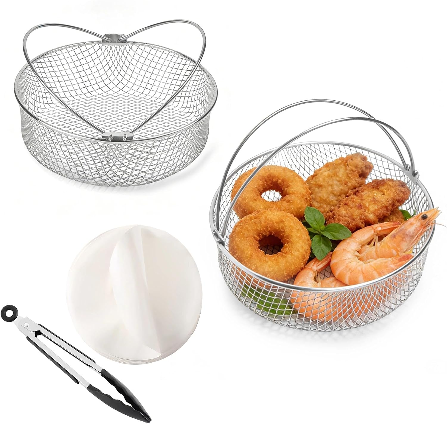 JSJMOFA Round Air Fryer Basket