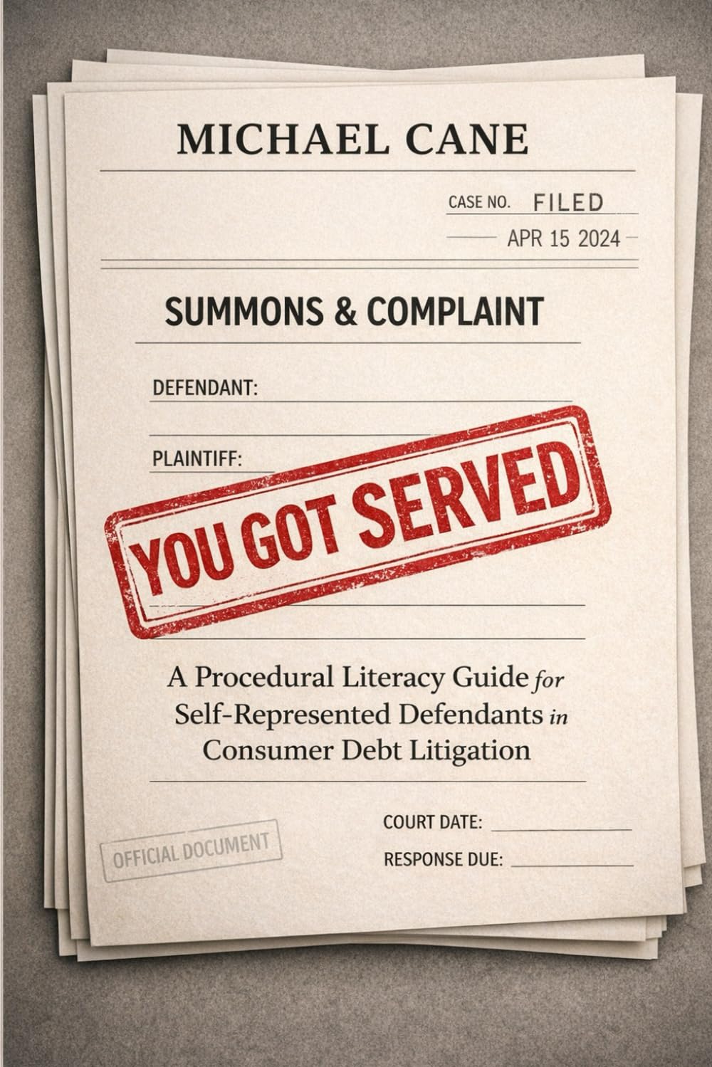 You Got Served: A Procedural Literacy Guide for Self-Represented Defendants in Consumer Debt Litigation