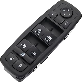ZAMXYAutoParts Driver Side Power Window Master Switch 3+9 Pins for 2013-2015 Ram 1500/2500/3500 OE# 68110866AB Replacement