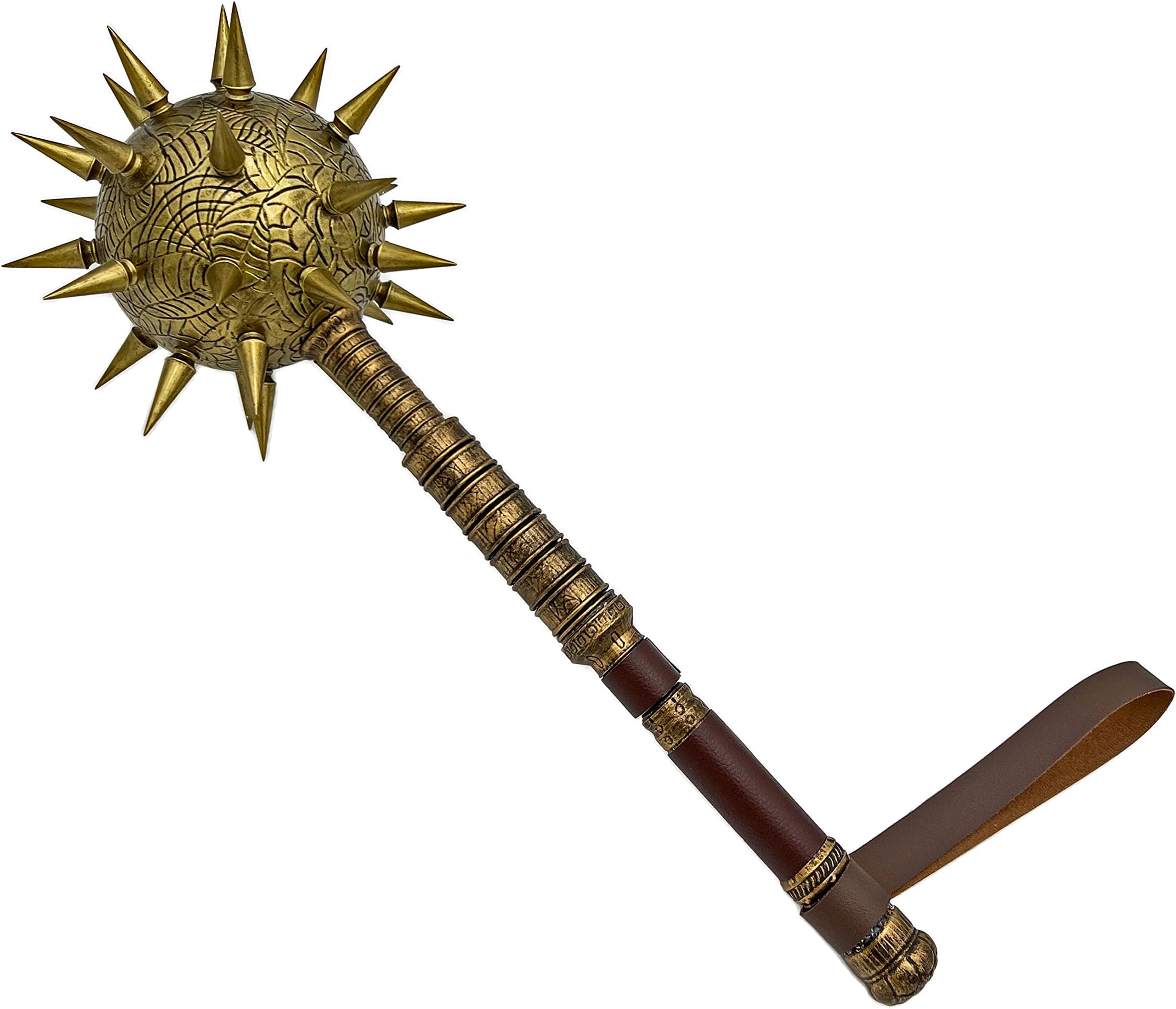 Factory Entertainment: Black ADAM - Hawkman Mace Prop Replica, Movie Prop Replica, Collectible, Adult, Includes Display Stand